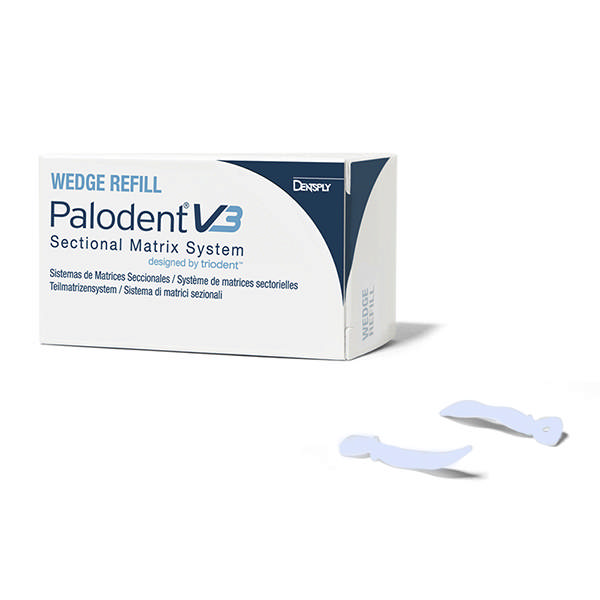 Palodent V3 Wedges kiler L/lyseblå 659800v