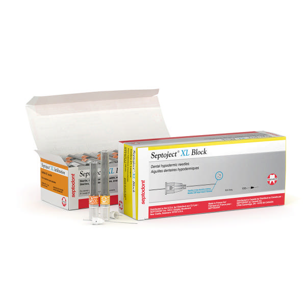 Septoject XL kanyler 27G 0,40 x 42mm 7203