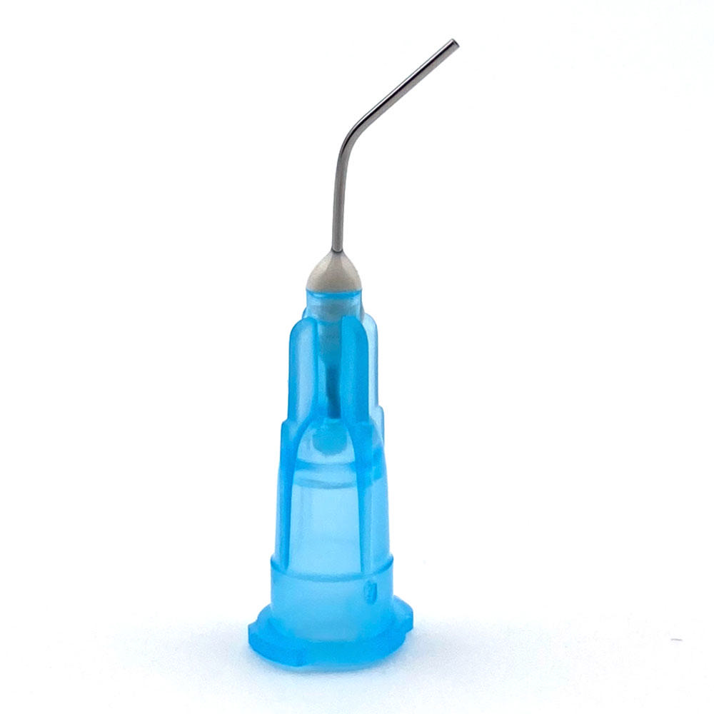 Simplee Exacta Fine Tips vinklede 22G/0,7mm blå