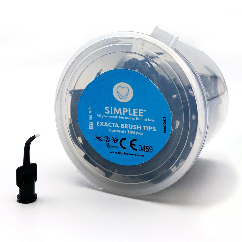 Simplee Exacta Brush Tips appl.spidser sort
