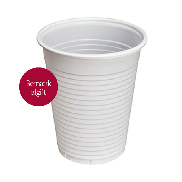 Simplee drikkebægre hvid 180 ml