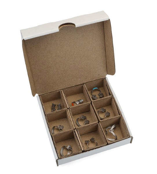 Hysolate Fiesta kofferdamklamme m/vinger ass. Kit H09966