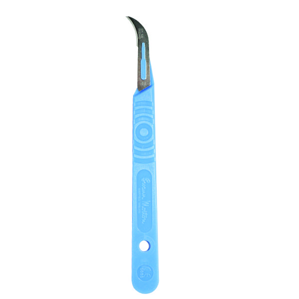 SM skalpel, buet nr.12 sterile 0504
