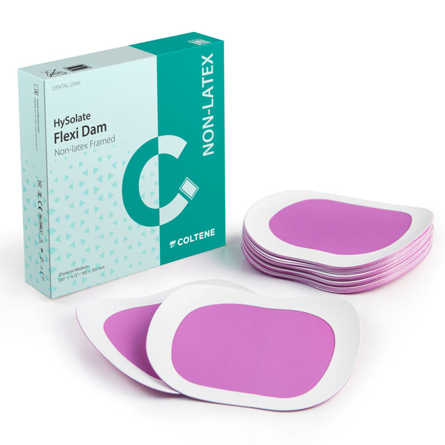 Hysolate Flexi Dam latexfri på ramme lilla H00750