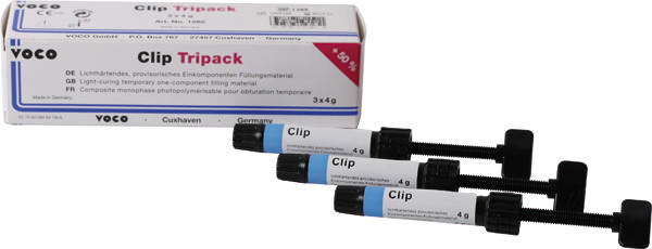 Clip prøjter Tri-pack/3 x 4g 1285