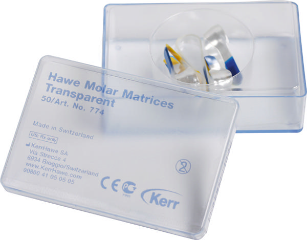 Hawe transparent bånd molar Matrix 774