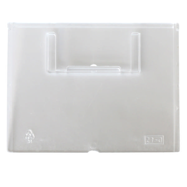 Hurtigkøb skillevæg til kasse 4 og 5, klar plast