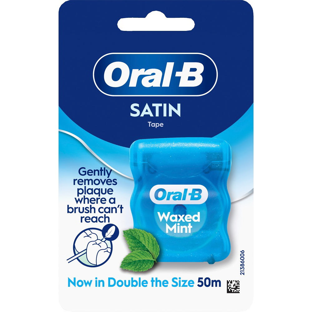 Oral-B Satin Tape tandtråd mint 50 m