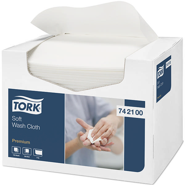 Tork Premium Vaskeklud Soft  742100