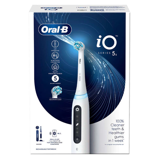 Oral-B iO5 Quite White el-tandbørste