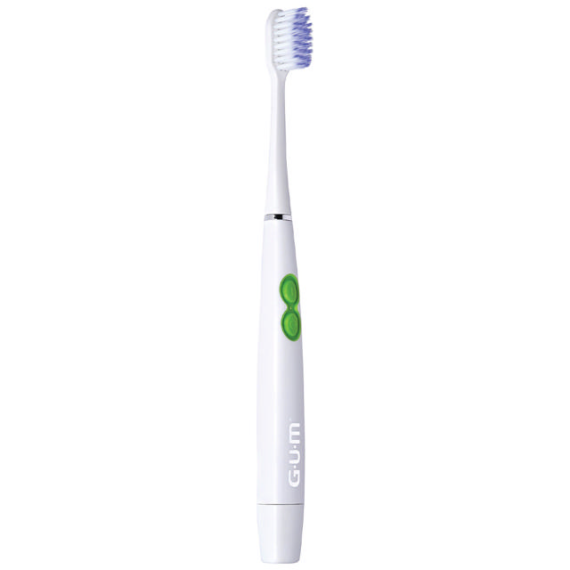 Gum Sonic Daily tandbørste m/batteri hvid  4100MVH